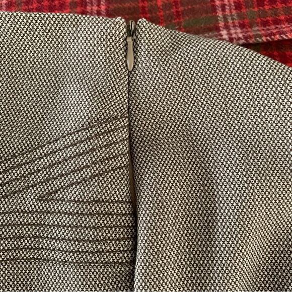 XOXO Women Pleated Y2K Career Office Skirt Brown Corpcore Preppy Size 3/4 - Picture 3 of 9